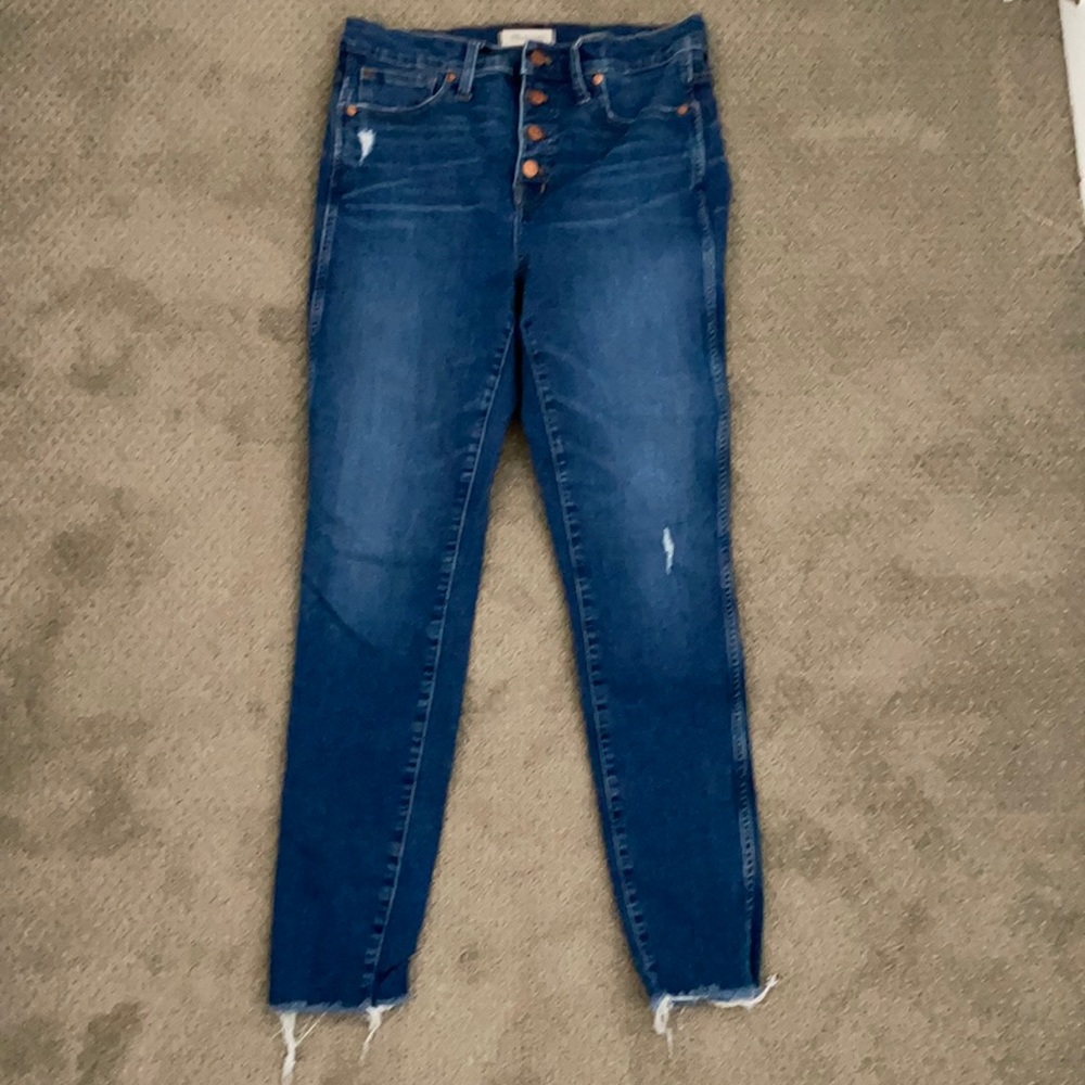 Madewell button fly jeans